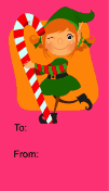 Elf with Candycane