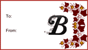 Monogram B Script