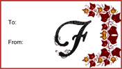 Monogram F Script