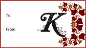 Monogram K Script