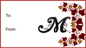 Monogram M Script