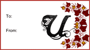 Monogram U Script