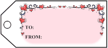 Romantic Hearts Border